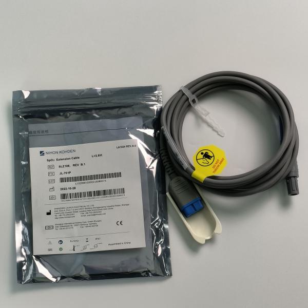 NIHON KOHDEN Monitor do doente SpO2 cabo de extensão REF SLZ106 PN JL701P