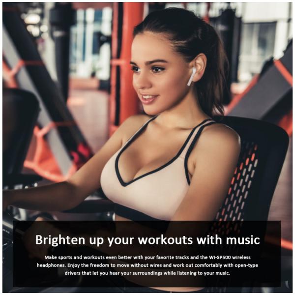 Waterproof Wireless Bluetooth Stereo Headphones Twin Earphones Lightweight