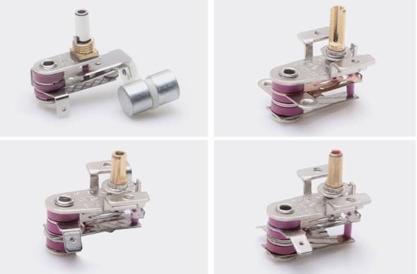 Zy9 AC250V 10A electric steam iron thermostats adjust parts kst 207 bimetal kst thermostat