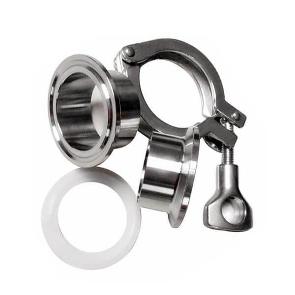 Ss Tri Clamp Sanitary Union Quick Clamp Tube Fittings BS4825-3