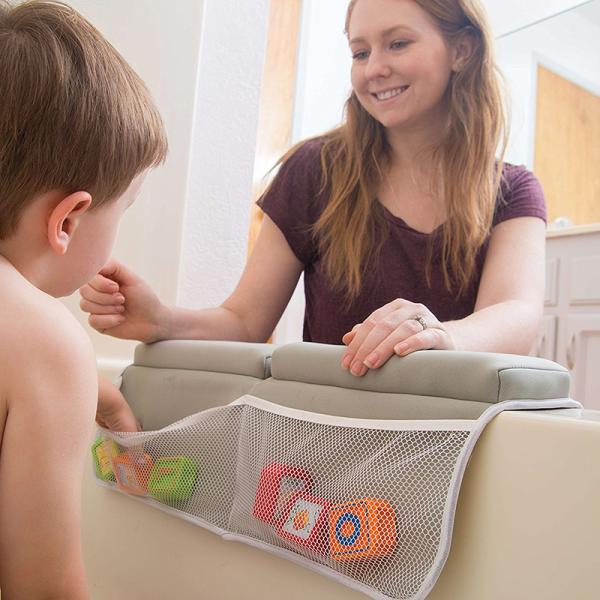 Bathtub Bath Kneeler And Elbow Rest Set Waterproof For Infant Baby Bathing