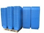 HUADING Plastic Large Moving Boxes PP Design Style Others Nested And Stacked Storage