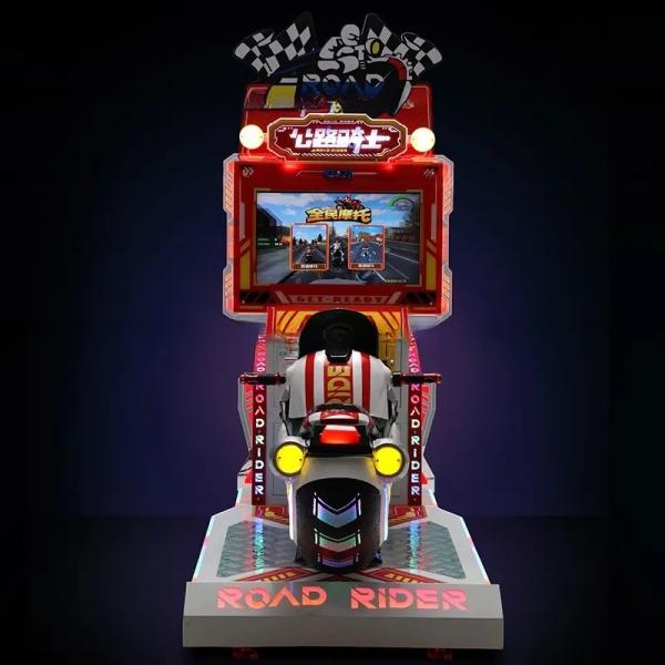 Dreamland coin operated kids motorbike video games coin operated children motorcycle game machine