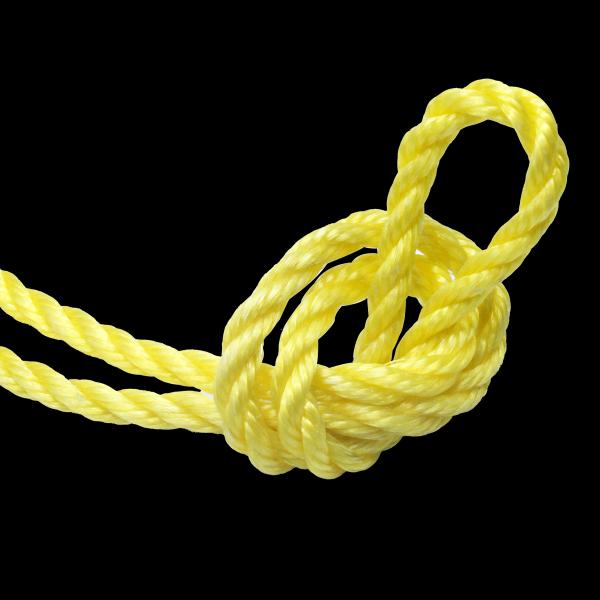 3 Strands Plastic PP Polypropylene Rope Twisted Fishing Net Rope Packaging