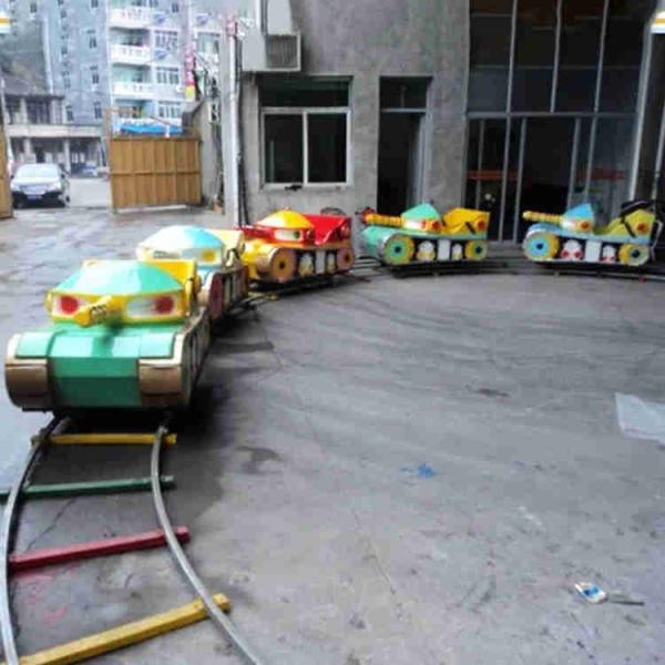 New small train Children's track small train Shopping park electric small train amusement equipment Customizable