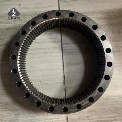 Excavatrice hydraulique Swing Ring Gear 101 pièces de machines de construction des dents PC200 6