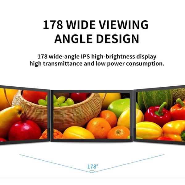 Montado na parede 3840x2160 Outdoor LCD Digital Signage 65 