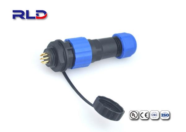 Industrial Threaded Female SP1310 IP68 Waterproof Connector