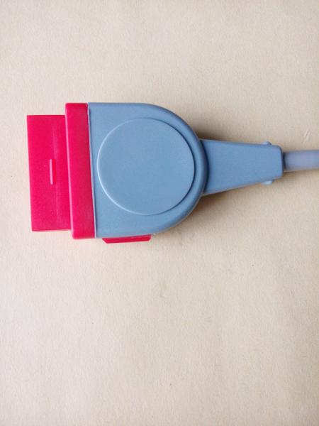 GE Utah Invasive Blood Pressure Cable 12ft Grey Rect 11pin To Utah-4pin