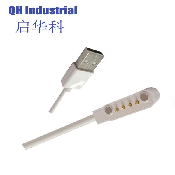 4pin 2.54mm Pitch Russian Federation Non-Standard Charging Connector Magnetic Wire Connector