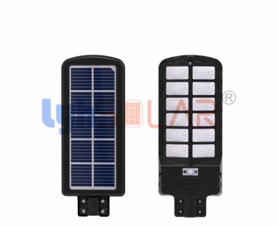 13Watt Solar Street Lights Outdoor With 240pcs High Bright LED 1500Lm Output