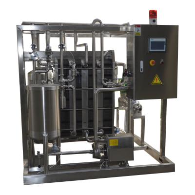Plate UHT Sterilizer For Fresh Milk,Beverage And Juice 1000 L/H
