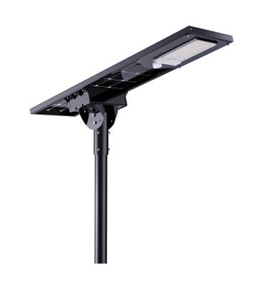Luz de rua 10400lm solar inteligente com o painel Monocrystalline dobro