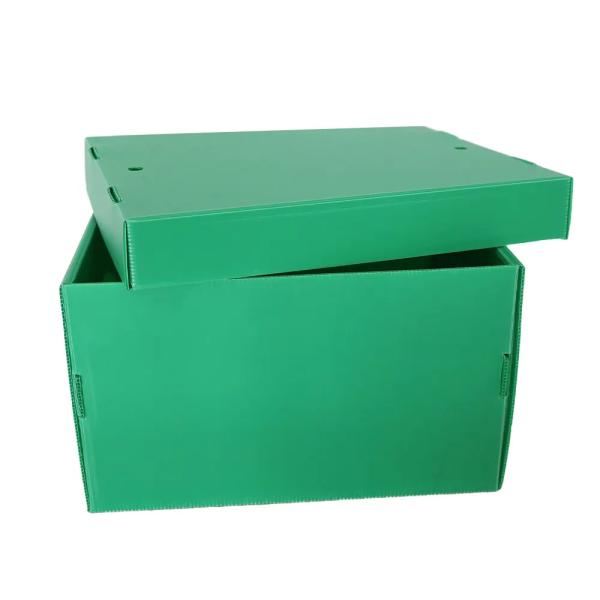 Folding Polypropylene PP Corrugated Plastic Archive Box