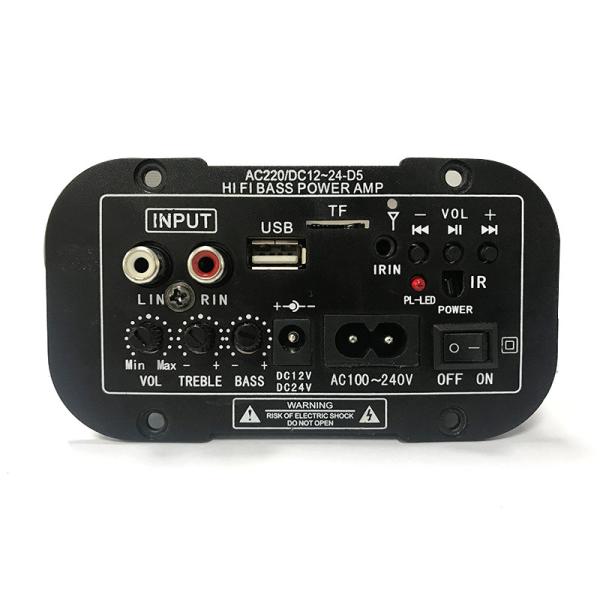 Digital Audio Amplifier Board with Bluetooth Connectivity for Car Motorcycle and Home Audio