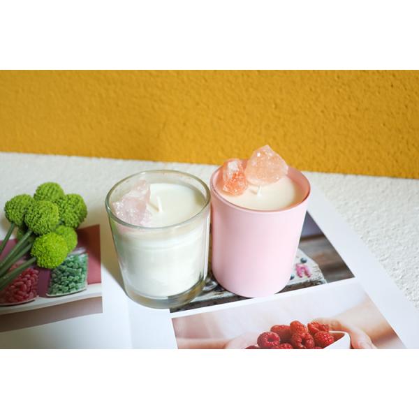 11 X 13cm Home Decoration Candles Luxury Aromatherapy Crystal Jar Soy Wax