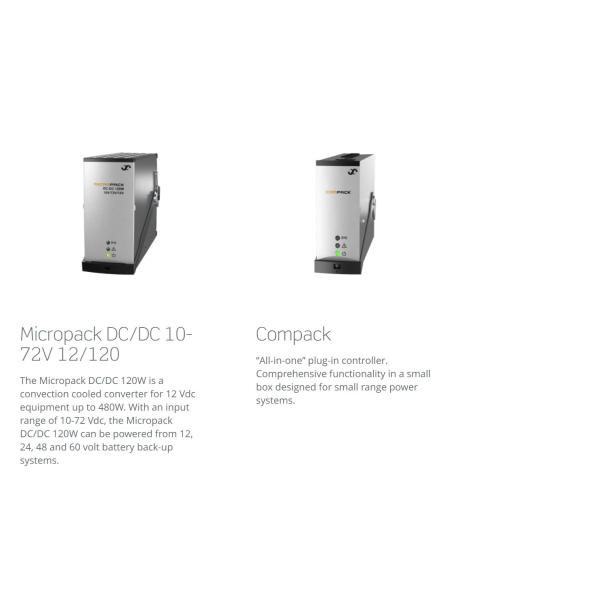 Eltek Micropack System 120W1000W 12V 24V 48V options with compact controller P/N: 241120.911 P/N:  241120.920  P/N: 241120.901