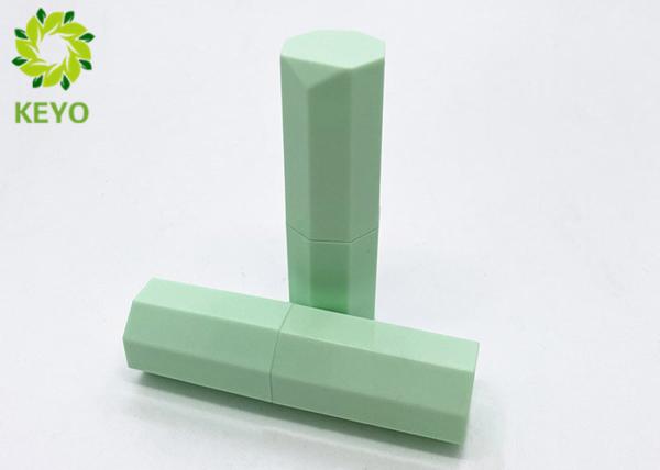 Colorful Polygon Plastic Empty Lipstick Containers Tube