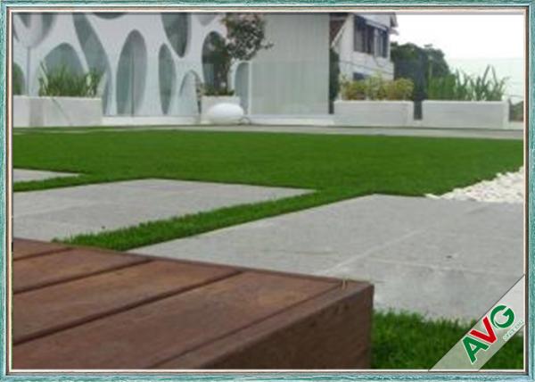 Multi functional Garden Artificial Turf / Fake Grass For Playground Decoration