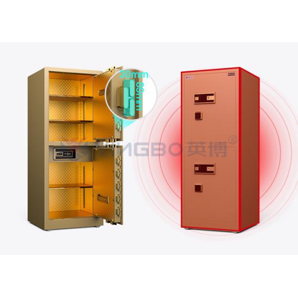 Dual Alarm Solid Steel Large Luxury Smart Home Safe Box YB/RS-150D