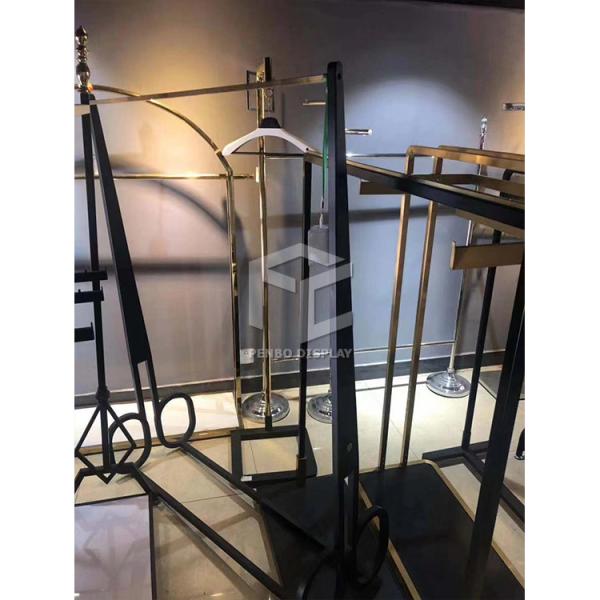 OEM Boutique Wedding Dress Clothing Shop Display Furniture Rack Monomer Design