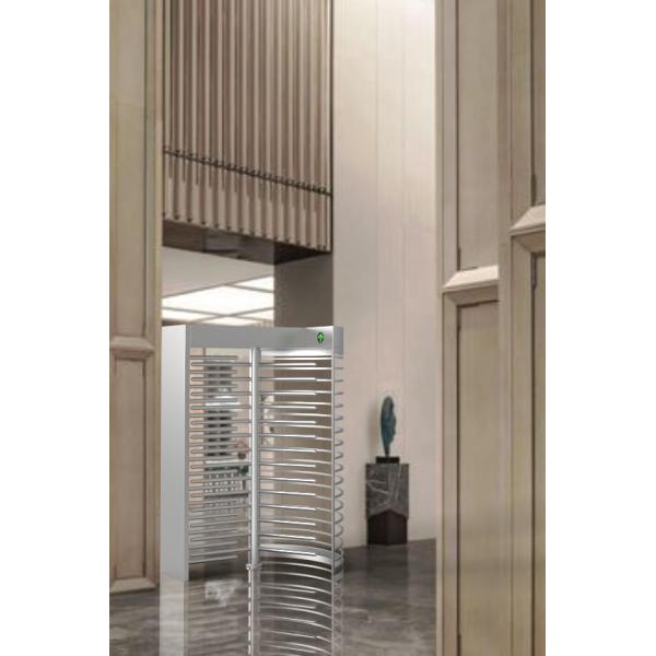 High Security Full Height Turnstile Access Control Gate With RS232 Interface