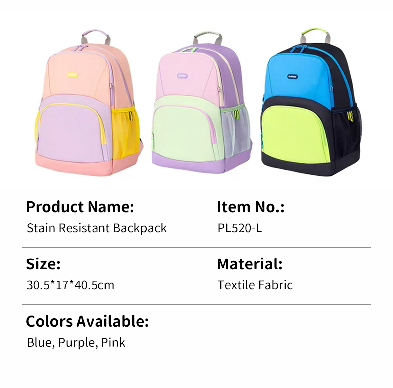 Custom School Backpack Stain-Resistant Backpack Back To School Ergonomics For Kids
