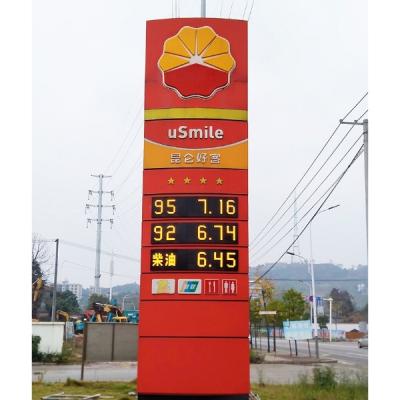 10 o preço do petróleo conduzido da polegada 888,8 indica o sinal de controle remoto do preço de gás de Digitas