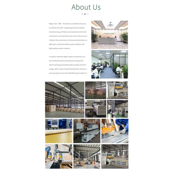 Современный дизайн залов водонепроницаемый волокноцемент 12 мм перфорированный MDF акустические панели