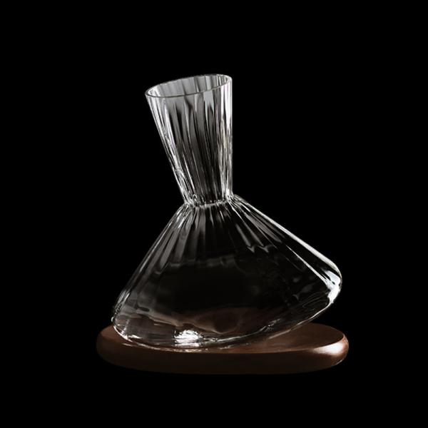 Wholesale Bulk Hand-Blown Lead-Free Crystal Wine Decanter & Aerator | 750ml Carafe for Distributors