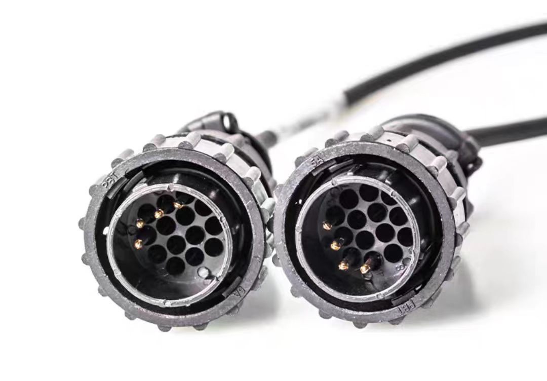 AMP Amptaco SMEMA History Code Connector 206043-1 Cable 4/8/14 Pins Universal for SMT Equipment