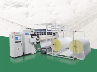 CAD Drawing Multi Needle Quilting Machine Chain Stitch For Quilt Cover