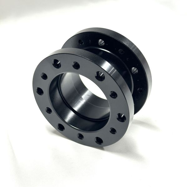 6061 Aluminum Alloy Racing Steering Wheel Extension Hub Spacers Black 6 Bolt OEM
