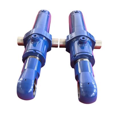 25MPa cilindro hidráulico de acción única 70mm Diámetro de varilla Trazo personalizado