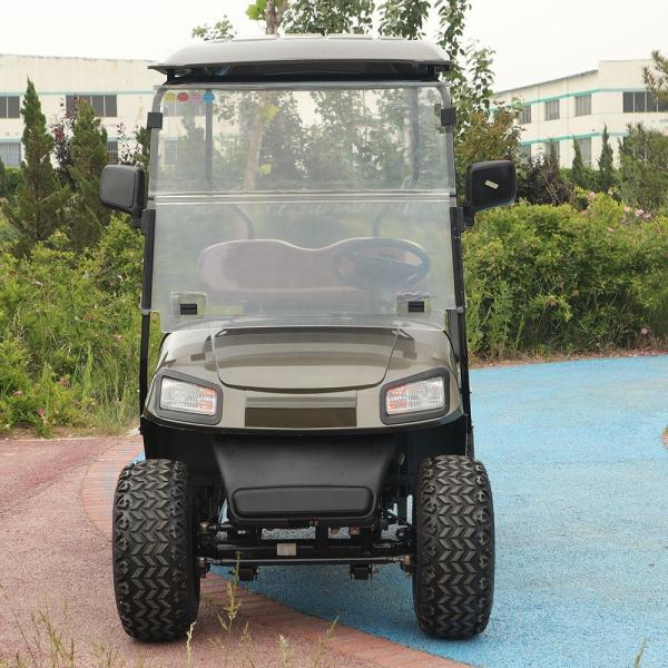 Red Color 14 Inches Off-Road Tires 4 Wheel LSV Utility 2 Seater Mini Golf Cart Off Road Custom