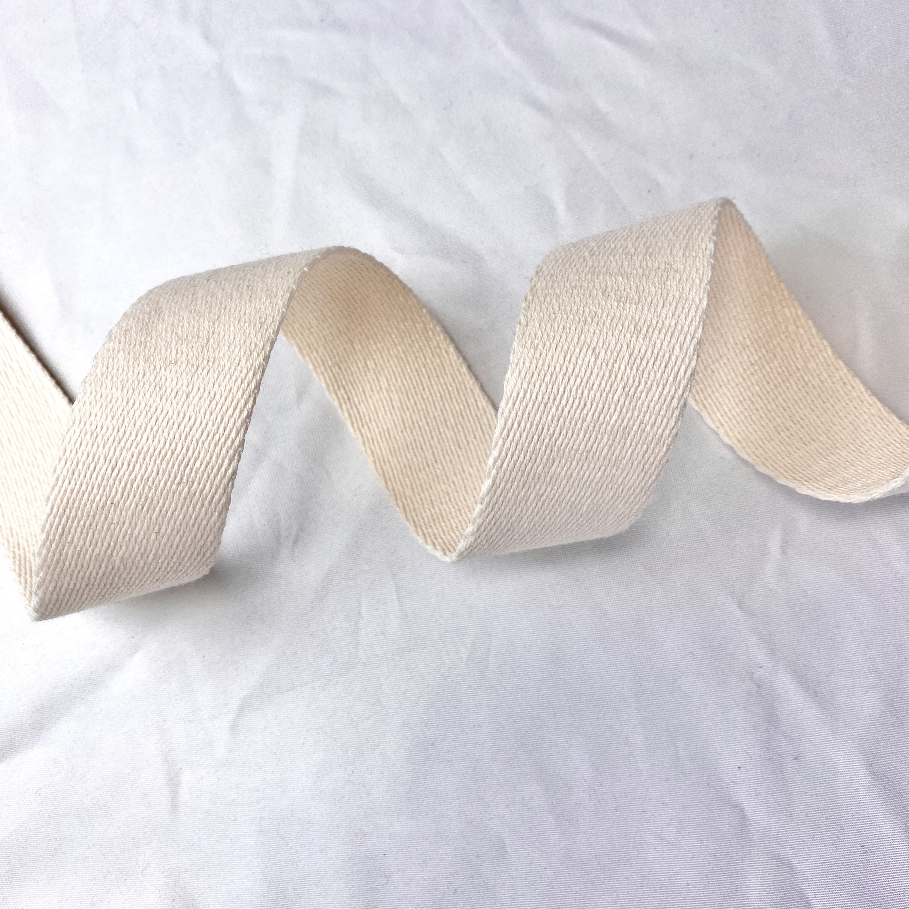 Thickened polyester-cotton webbing Various colors Backpack strap Belt Handbag strap