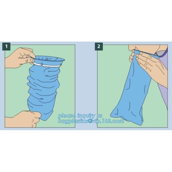 Corn starch PLA Biodegradable Compostable PBAT packaging products, EN13432,Food Grade Custom Design non sterile pe plast