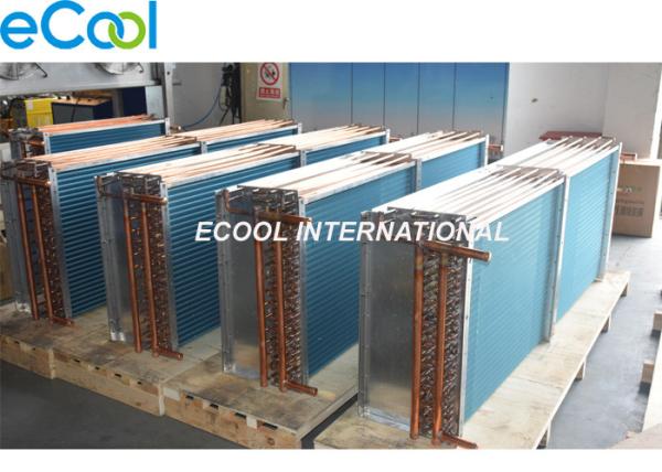 Custom Air Cooled Cooling Coil /  Condenser Or Evaporator Parts Fin And Tube Evaporator