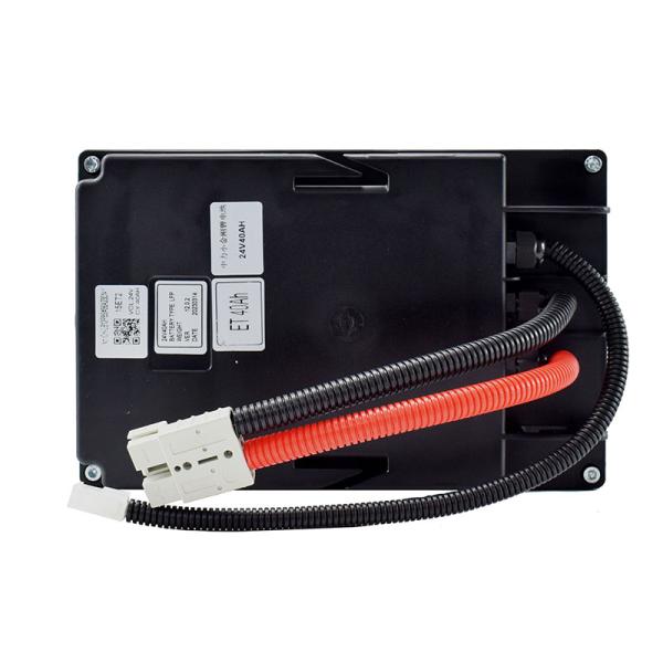 Batería de litio hierro fosfato 24V 40Ah Baterías de iones de litio para camiones de paletas