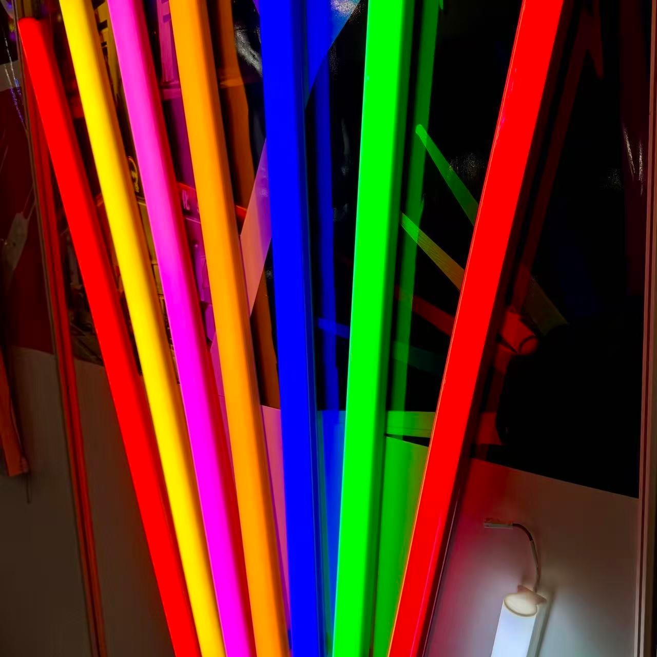 DC24V Led Border Tube Light For Gas Station Red Blue Green Color IP68 Anti Condensation
