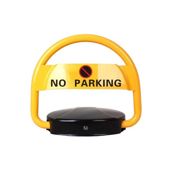 Solar Remote Control Car Parking Lock with 390mm Rising Height and Steel Rolling Frame for Secure Parking Space Protection