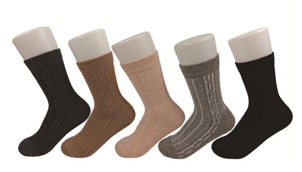 Anti Brown répugnant/chaussettes chaudes de noir pour les hommes, les hommes organiques de coton chauffent des chaussettes