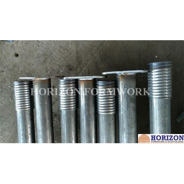 Internal Thread Scaffolding Steel Prop 3.5m With Cast Handle Painting Surface