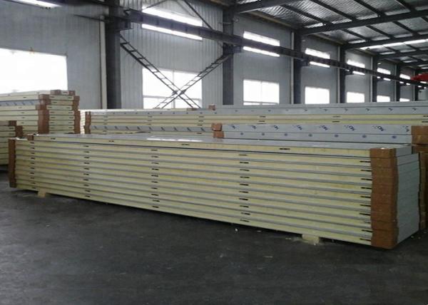 Cold Storage Room Sandwich Panel , Insulation Insulated Panels SGS Certification
