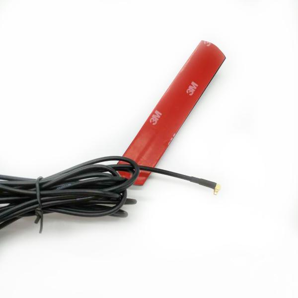Directional GSM GPRS Antenna Flat Patch RG174 Cable CRC9 Connector 5DBI Gain