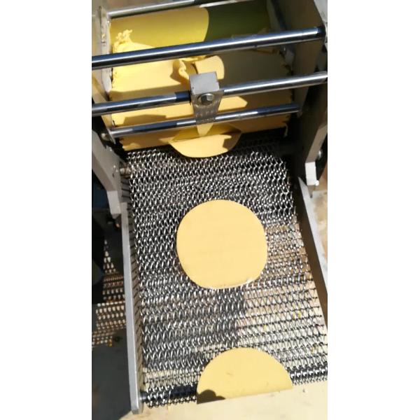 Full Automatic Tortilla Making Machine 400W Corn Flour Press Bread Grain Product Maker