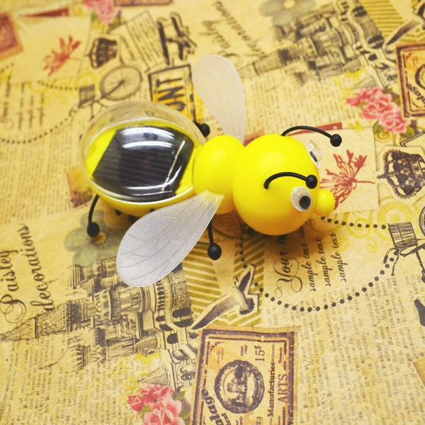 Solar Powered Bee Insect Juguetes Solar Panel Toys Other Educational Toys