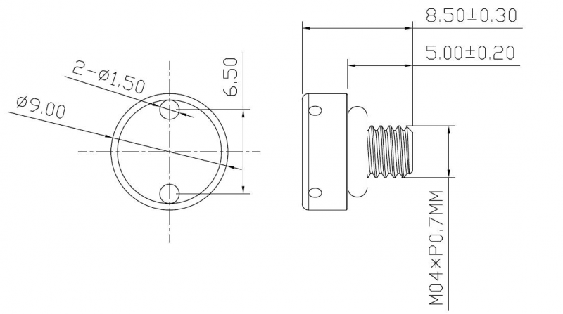 M04X0.7 Vent Valve 0.3Nm Vented Ball Automatic Air Valve