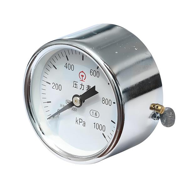 Instrumentación de la locomotora del vehículo ferroviario H60Z Medidor de presión de aguja única