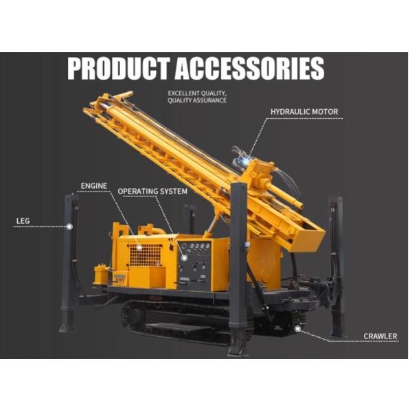 ST 400 Водяная буровая машина глубокое пневматическое скалистое взрывание для буровых работ